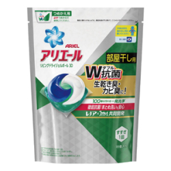 P&G アリエール リビングドライジェルボール3D つめかえ用 18個入り (液体洗剤)