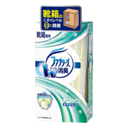 P G ファブリーズ ダブル消臭 置き型ファブリーズ 靴箱専用ピュアクリーンの香り 本体 130g 部屋用置き型消臭 昭和薬品edrug