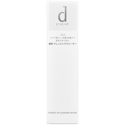 資生堂 dプログラム エッセンスイン クレンジングウォーター 180mL 医薬部外品 (敏感肌用メイク落とし)