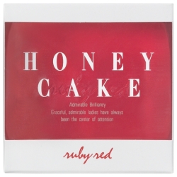 資生堂 ホネケーキ ルビーレッド 標準重量100g ×6個 (透明洗顔石けん)