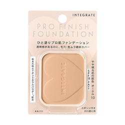 資生堂 インテグレート プロフィニッシュファンデーション レフィル 10g オークル10 SPF16・PA++ (パウダーファンデーション)