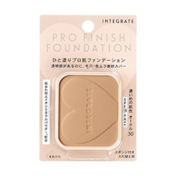 資生堂 インテグレート プロフィニッシュファンデーション レフィル 10g オークル30 SPF16・PA++ (パウダーファンデーション)
