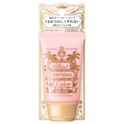 資生堂 マジョリカ マジョルカ スキンナビゲートカラー コーラルピーチ SPF30・PA+++ (スキンミルク・化粧下地)