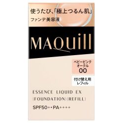 資生堂 マキアージュ エッセンスリキッド EX 付け替え用レフィル 24mL ベビーピンクオークル00