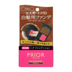 資生堂 プリオール ヘア ファンデーション 3.6g ブラウン