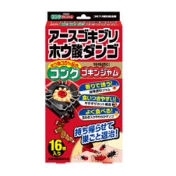 アース製薬 アースゴキブリホウ酸ダンゴ コンクゴキンジャム 16個入り 防除用医薬部外品