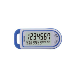 タニタ 3Dセンサー搭載歩数計 億歩計 ブルー (FB-732-BL)