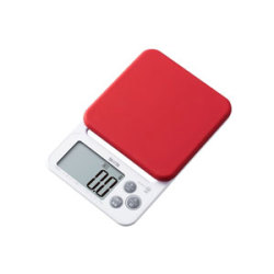 タニタ デジタルクッキングスケール レッド (KJ-212-RD)