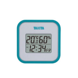 タニタ デジタル温湿度計 ブルー (TT-558-BL)