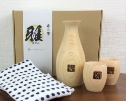 ジーズ 森乃響 雅（みやび） 檜とっくりおちょこ