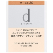 資生堂 dプログラム 薬用 スキンケアファンデーション（パウダリー） レフィル オークル30 濃いめ 医薬部外品