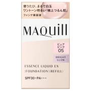 資生堂 マキアージュ エッセンスリキッド EX ブライトグロウ 付け替え用レフィル 24mL ピュアピンク05 (リキッドファンデーション)