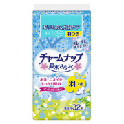チャームナップ 吸水さらフィ パンティライナー 3cc 無香料 羽つき 32枚