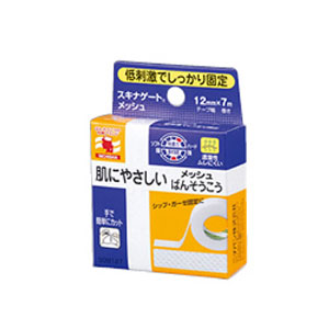 ニチバン スキナゲート メッシュ 肌にやさしいメッシュばんそうこう 12mm×7m (SGM127)