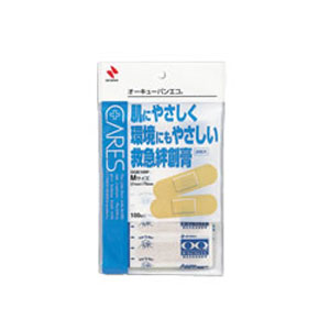 ニチバン ケアーズ オーキューバンエコ Mサイズ 100枚 (OQE100F)