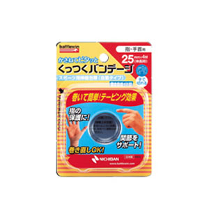 ニチバン バトルウィン くっつくバンデージ 25mm×4m(伸長時) 1ロール (KB25F)
