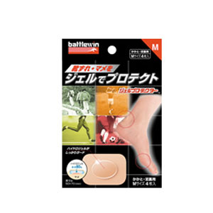 ニチバン バトルウィン ジェルプロテクター Mサイズ 4枚 (GP4M)