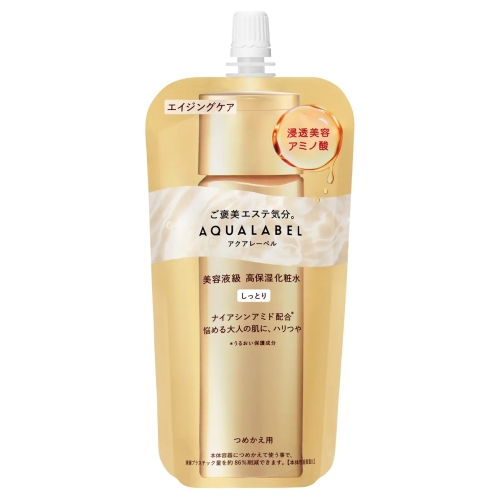 資生堂 アクアレーベル トリートメントローション（オイルイン） つめかえ用 しっとり 150mL (化粧水)