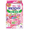 白元アース フローラル ミセスロイド クローゼット用3個入 1年防虫 フローラルブーケの香り