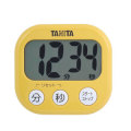 タニタ デジタルタイマー でか見えタイマー マンゴーイエロー (TD-384-MY)