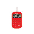 タニタ デジタルタイマー 100分計 レッド (TD-379-RD)