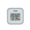タニタ デジタル温湿度計 グレー (TT-558-GY)
