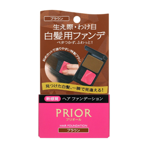 資生堂 プリオール ヘア ファンデーション 3.6g ブラウン