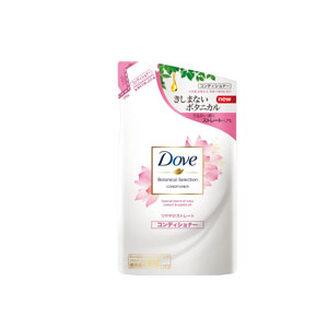 ユニリーバ ダヴ ボタニカルセレクション つややかストレート コンディショナー つめかえ用 350g