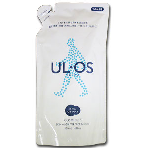 ＵＬ・ＯＳ（ウルオス）薬用スキンウオッシュ（つめかえ用） 420ｍｌ