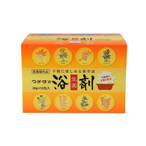ウチダ和漢薬 ウチダの浴剤 30g×10包入×12個(1ケース) 医薬部外品