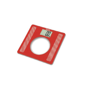 タニタ デジタルヘルスメーター レッド (HD-381-RD)