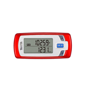 タニタ 活動量計 カロリズム for WALKING メタリックレッド (EZ-062-RD)