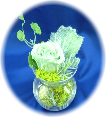 プリザーブドフラワー　クリスタルライムグリーン1,200円-ネット特価！