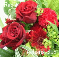 レッドフラワー★3,000円-デザイナーにおまかせ！