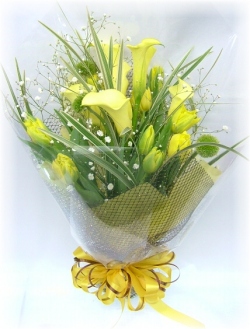 レモンカラー5,000円-【花束】ネット特価！