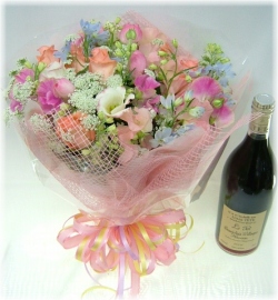 ボジョレー5,000円-【花束】ネット特価！