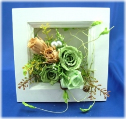 プリザーブドフラワーモンブランティーグリーン3,500円-ネット特価！