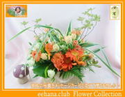 10月の誕生花★宝石箱アレンジ4,000円【送料無料】花言葉付き【ガーベラ】【写真付きメッセージ選択可】ネット特価！！