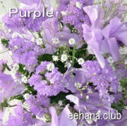 パープルフラワー★3,000円-デザイナーにおまかせ！