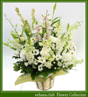 お供え・お悔やみに贈るお花★お供えアレンジ【清風】10,000円【送料無料】【フラワーアレンジ】ネット特価！