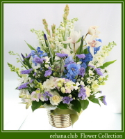 お供え・お悔やみに贈るお花★お供えアレンジ【弥生】10,000円【送料無料】【フラワーアレンジ】ネット特価！