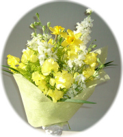イエローハウス3,000円-花束　ネット特価！