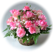 ピュアピンク3,000円-【フラワーアレンジ】ネット特価！