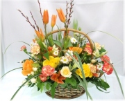 グットオレンジ4,000円-【フラワーアレンジ】ネット特価！