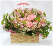 Mamasバスケット4,000円-【フラワーアレンジ】ネット特価！