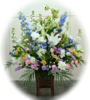 お供え・お悔やみに贈るお花★アレンジ10,000円【送料無料】【フラワーアレンジ】ネット特価！