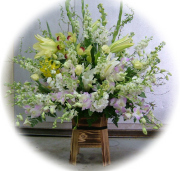 お供え・お悔やみに贈るお花★アレンジ12,000円【送料無料】【フラワーアレンジ】ネット特価！