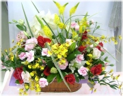 開店やお祝いに贈る花★エリオットアレンジ20,000円【送料無料】ネット特価！