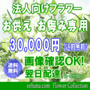 法人向けフラワー★お供え・お悔やみに贈る花★デザイナーにおまかせ30,000円【送料無料】【法事 お供え お盆 お彼岸 アレンジ 花束】