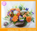 10月の誕生花★オータムアレンジ5,000円【送料無料】花言葉付き【ガーベラ】【写真付きメッセージ選択可】ネット特価！！